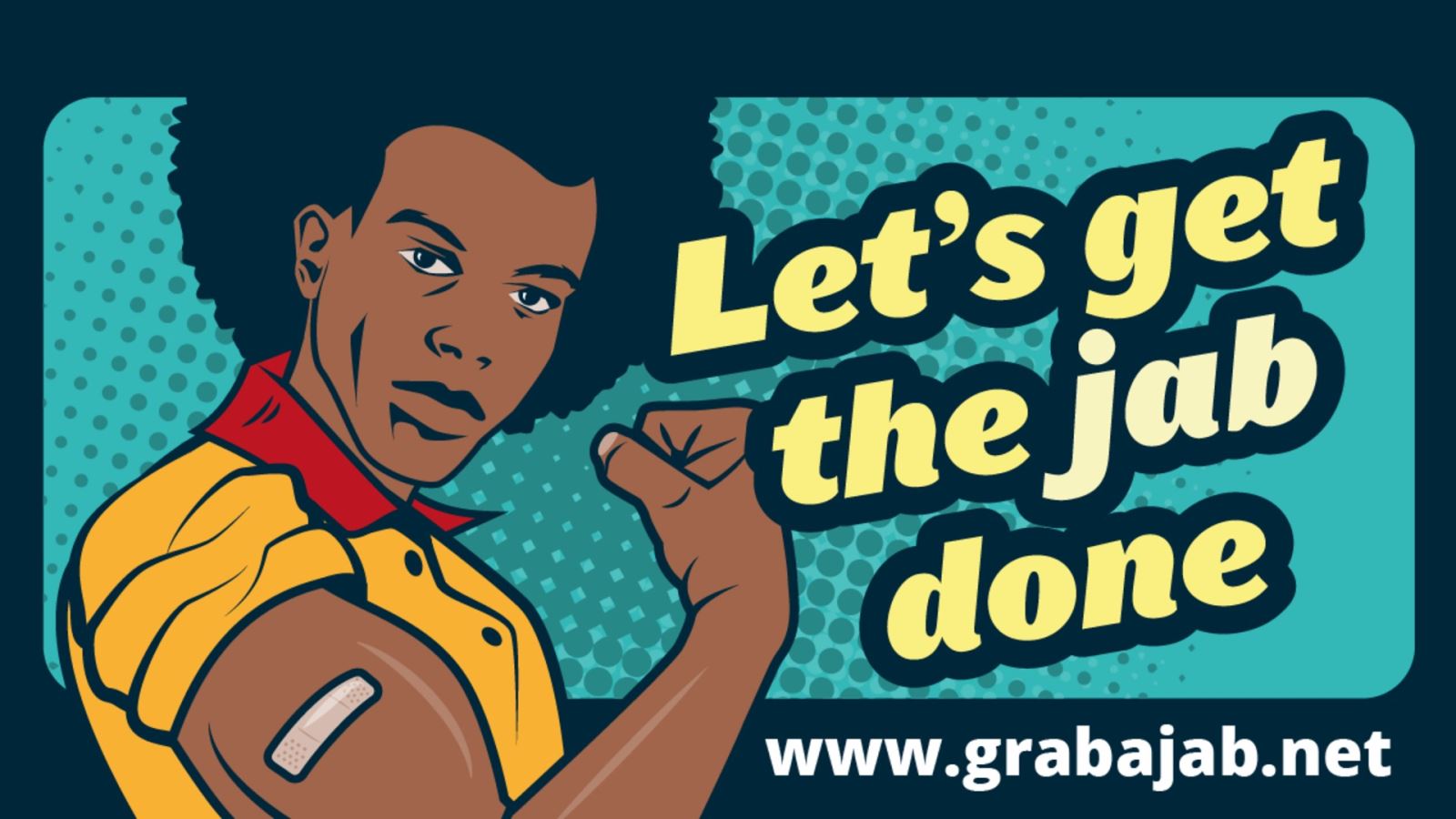 Let's Get The Jab Done campaign